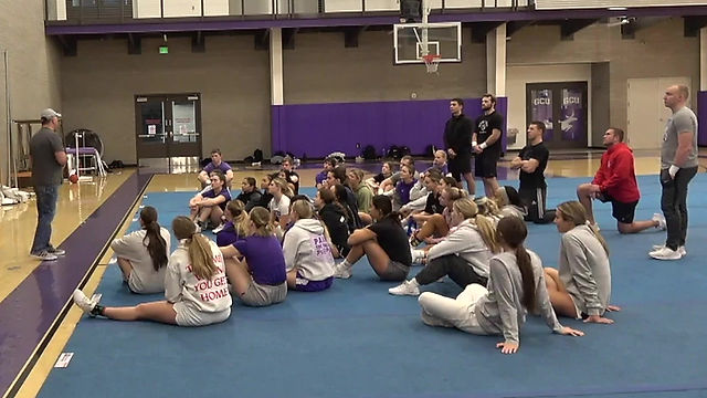 GCU Cheer_Stress and Pressure, part of the experience